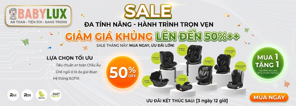BabyLux - Cung cấp ghế trẻ em trên ô tô, xe đẩy em bé cao cấp chính hãng Châu Âu.