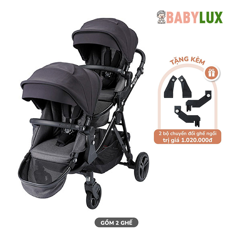  Xe Đẩy Em Bé Unilove DLX (Xe Đẩy Đôi)