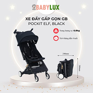  Xe Đẩy Em Bé GB Pockit ELF