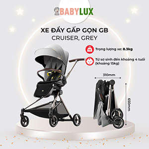  Xe Đẩy Em Bé GB Cruiser