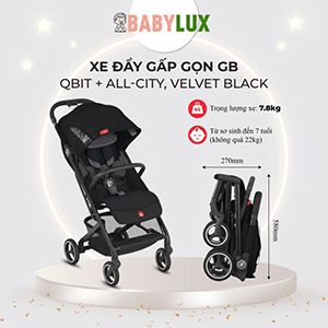  Xe Đẩy Em Bé GB Qbit + All-City