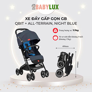  Xe Đẩy Em Bé GB Qbit + All-Terrain