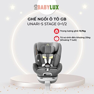  Ghế Ngồi Ô Tô Cho Bé GB Unari-S